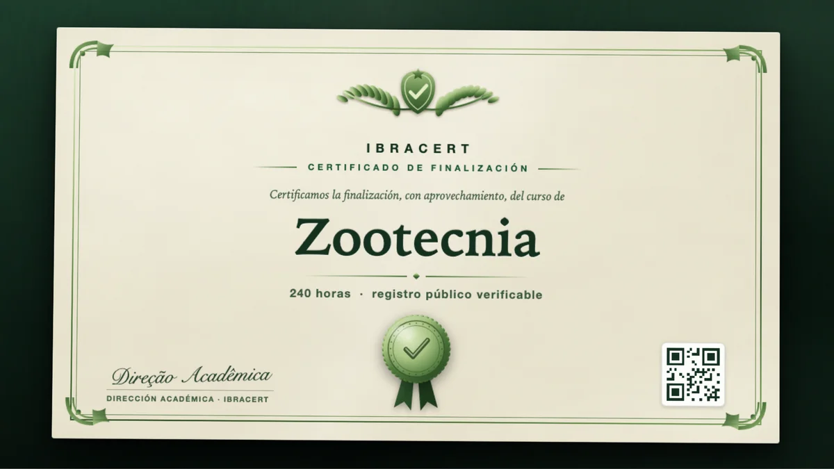 Portada del curso Zootecnia