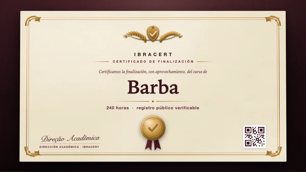 Portada del curso Barba