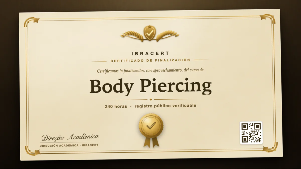 Portada del curso Body Piercing