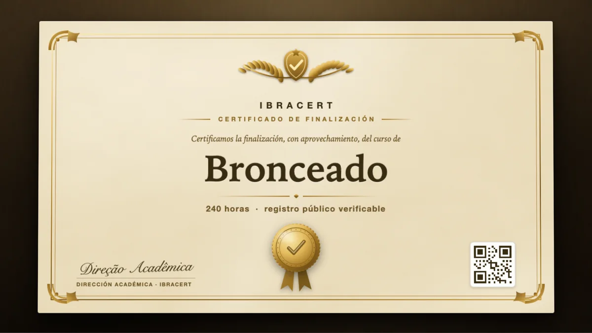 Portada del curso Bronceado