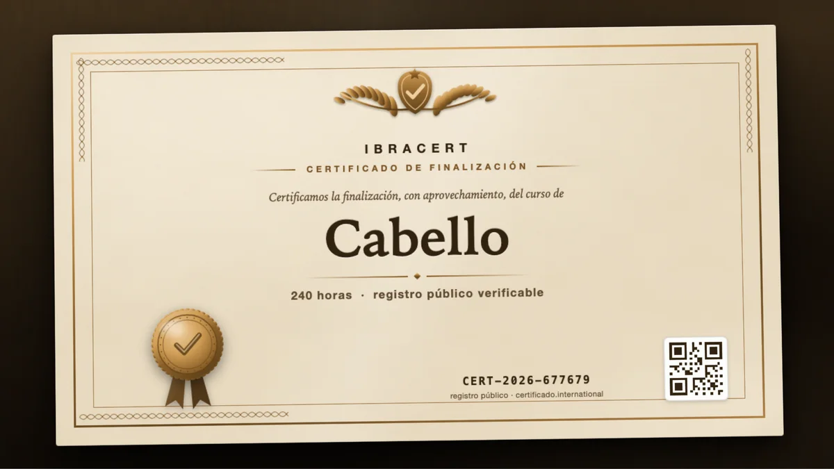 Portada del curso Cabello