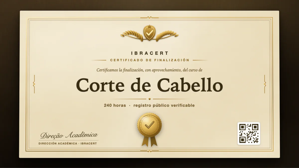 Portada del curso Corte de Cabello