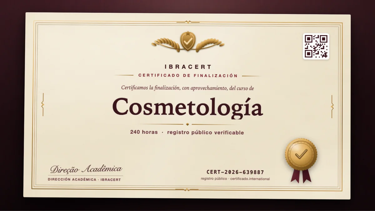 Portada del curso Cosmetología