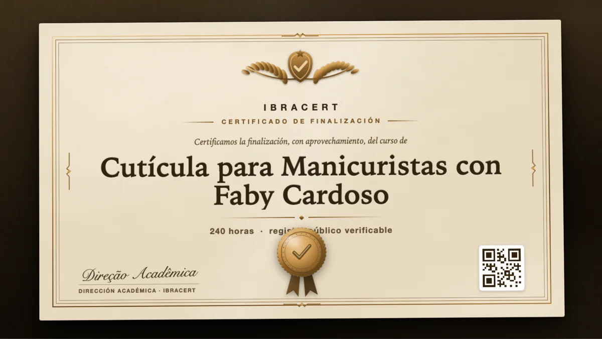 Portada del curso Cutícula para Manicuristas con Faby Cardoso