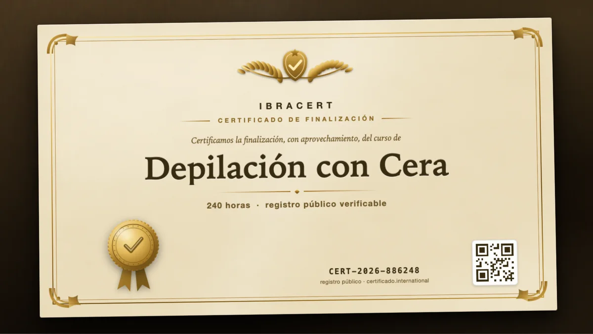 Portada del curso Depilación con Cera