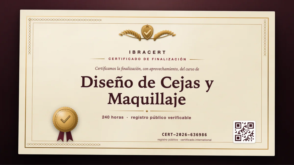 Portada del curso Diseño de Cejas y Maquillaje