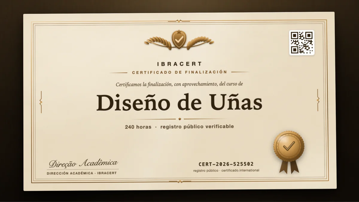 Portada del curso Diseño de Uñas