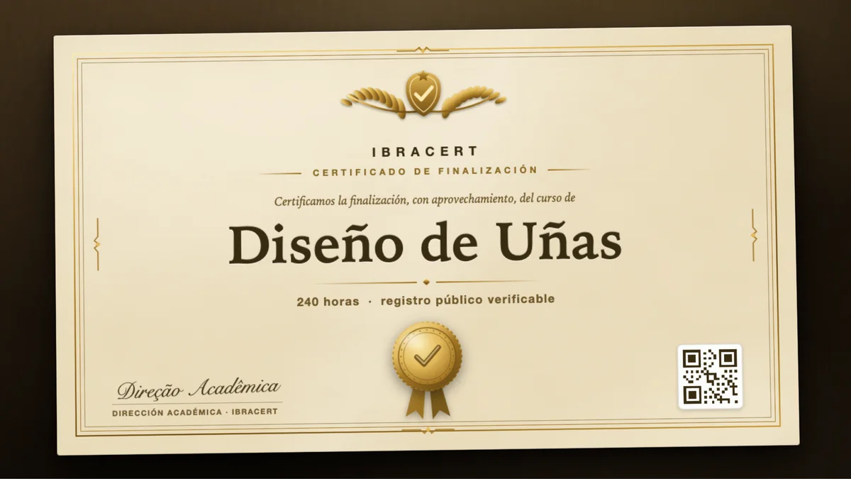 Portada del curso Diseño de Uñas