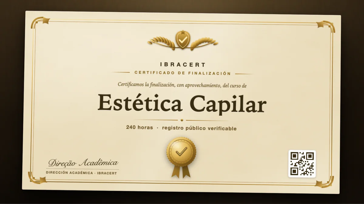 Portada del curso Estética Capilar