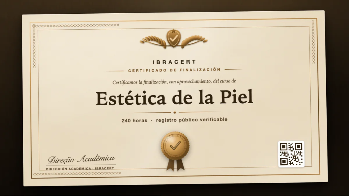Portada del curso Estética de la Piel