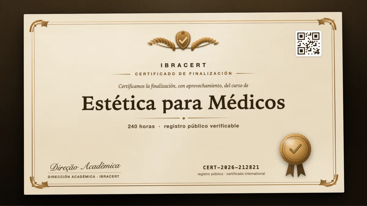 Portada del curso Estética para Médicos