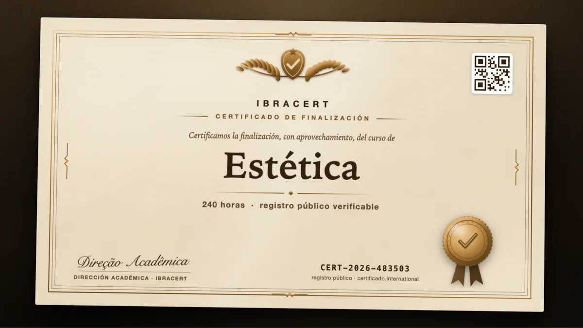 Portada del curso Estética