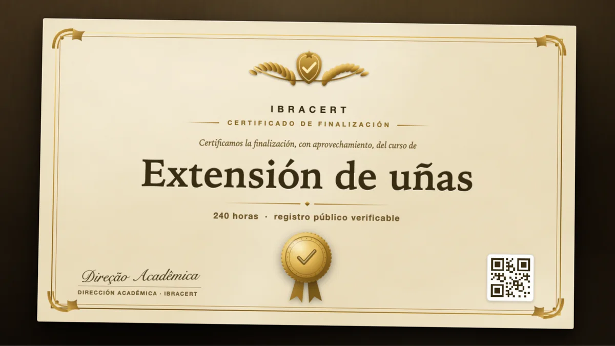 Portada del curso Extensión de uñas