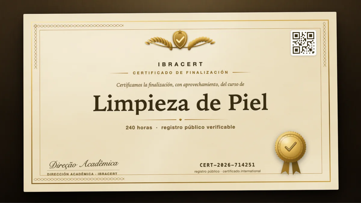 Portada del curso Limpieza de Piel