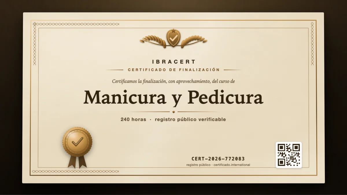 Portada del curso Manicura y Pedicura