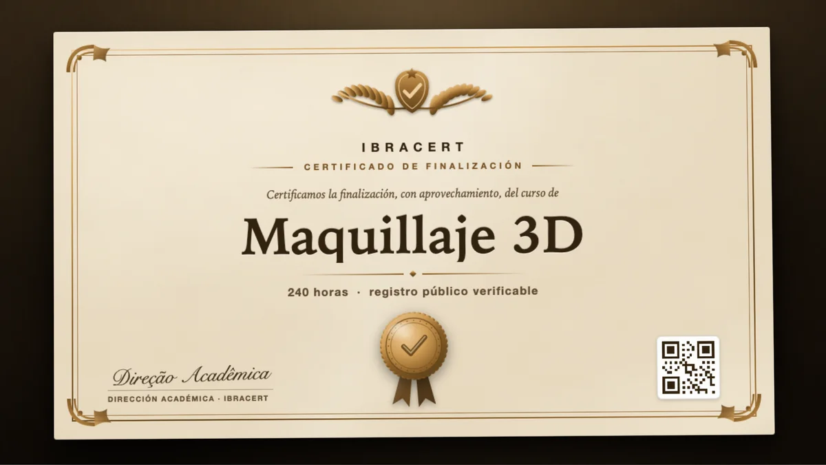 Portada del curso Maquillaje 3D