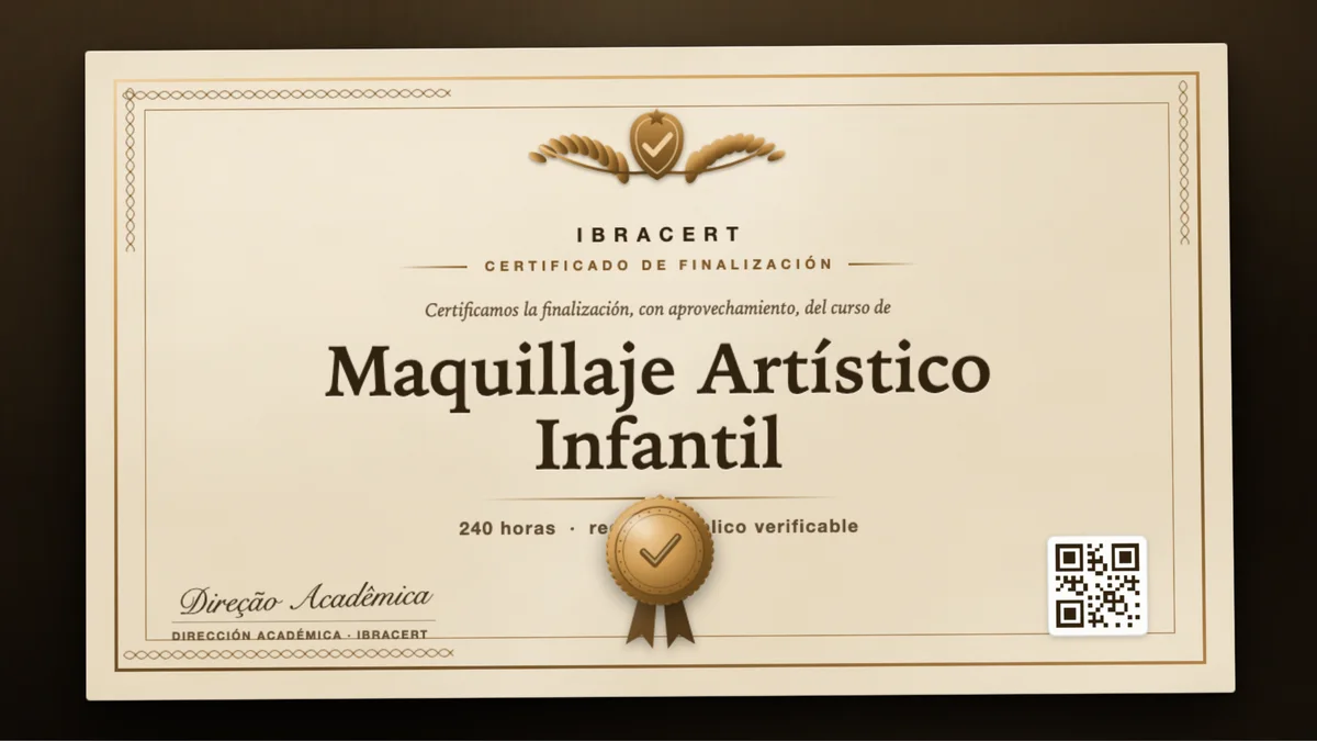 Portada del curso Maquillaje Artístico Infantil