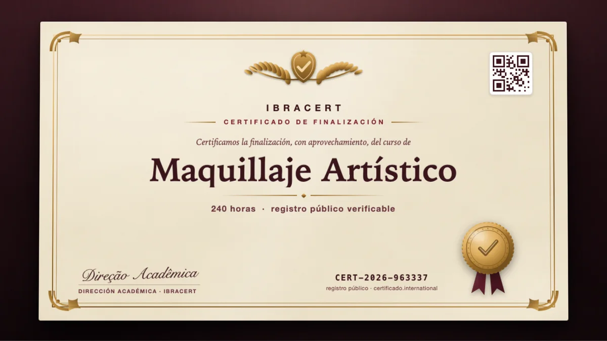 Portada del curso Maquillaje Artístico