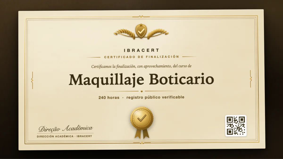 Portada del curso Maquillaje Boticario