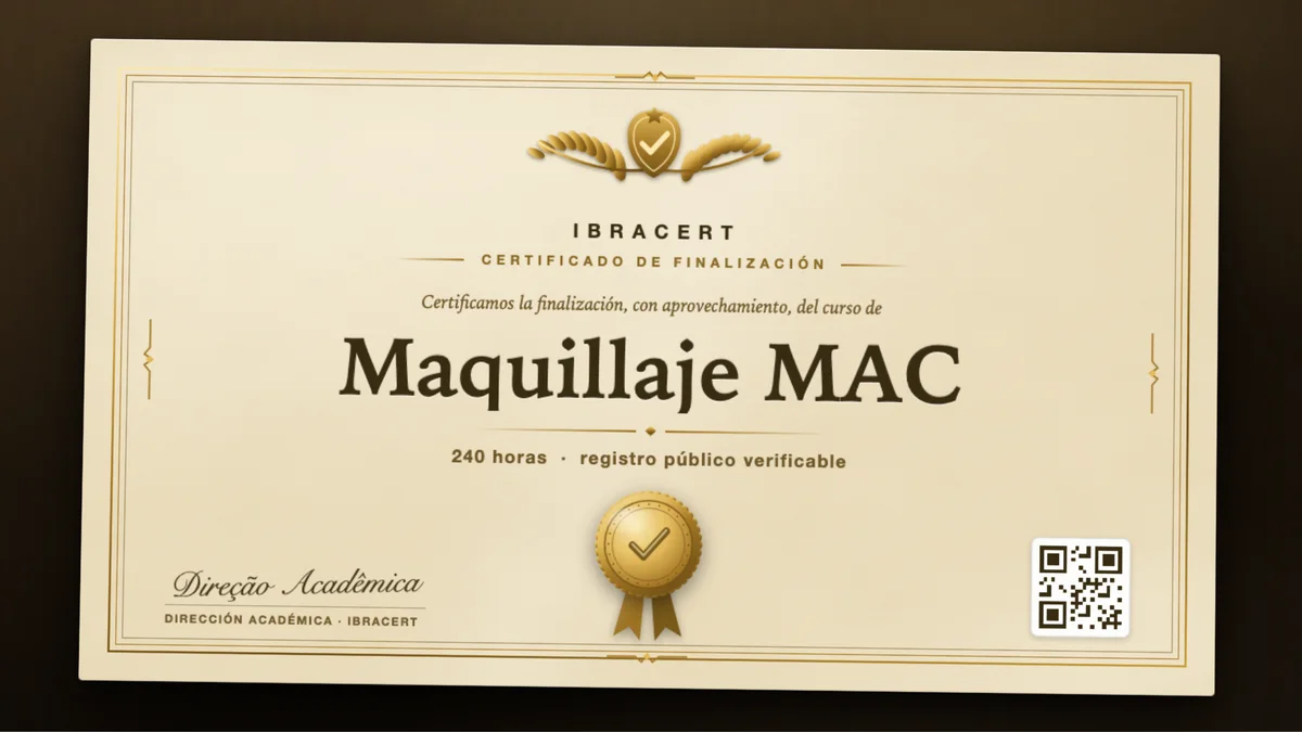 Portada del curso Maquillaje MAC