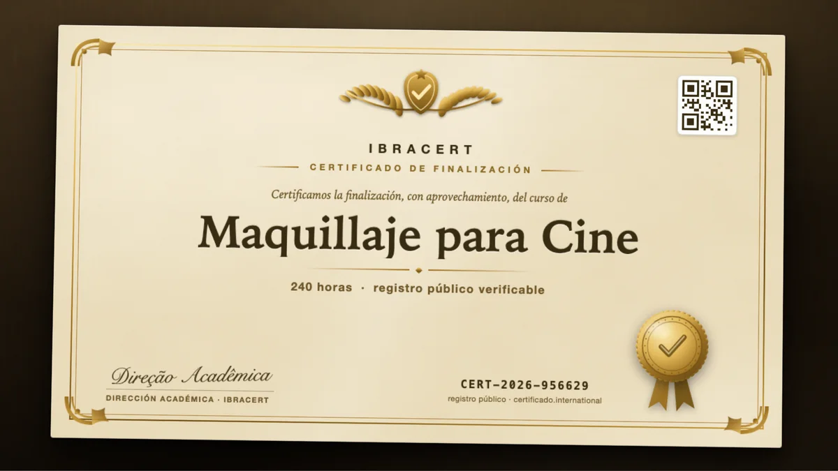 Portada del curso Maquillaje para Cine