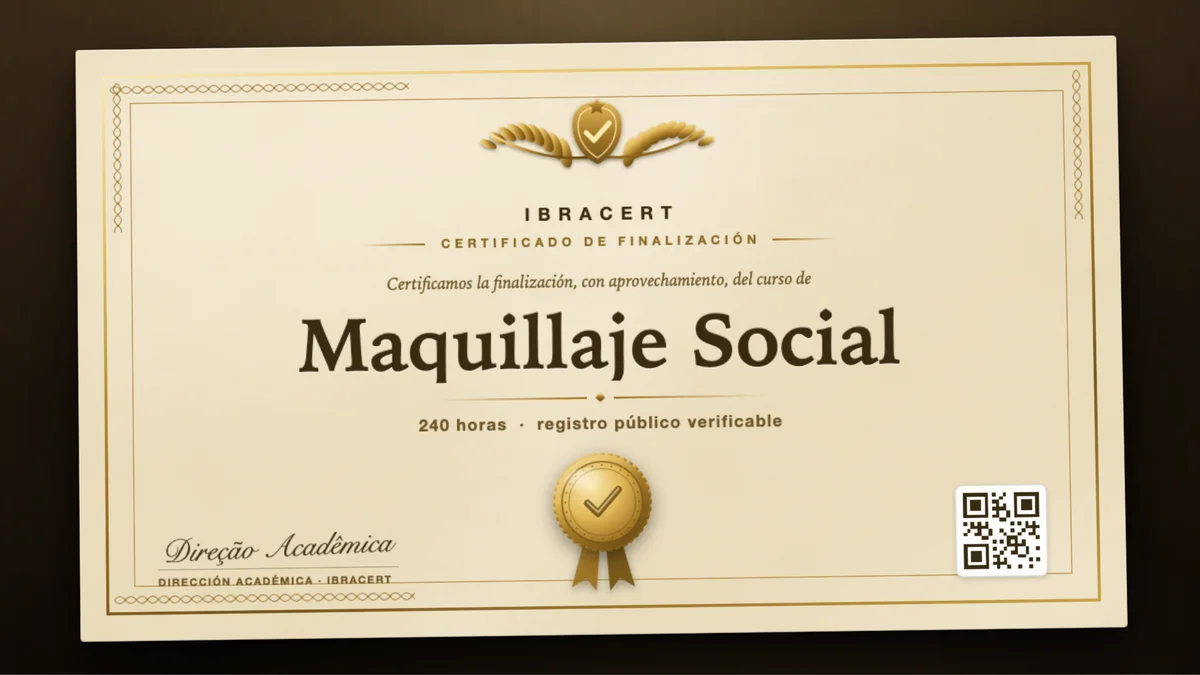 Portada del curso Maquillaje Social