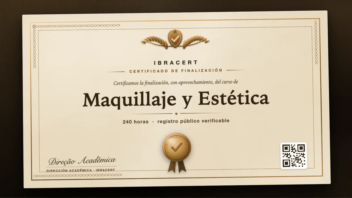 Portada del curso Maquillaje y Estética