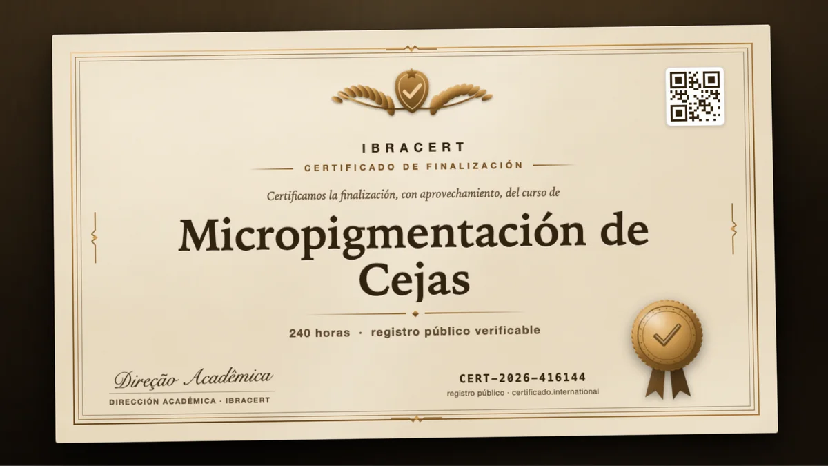 Portada del curso Micropigmentación de Cejas