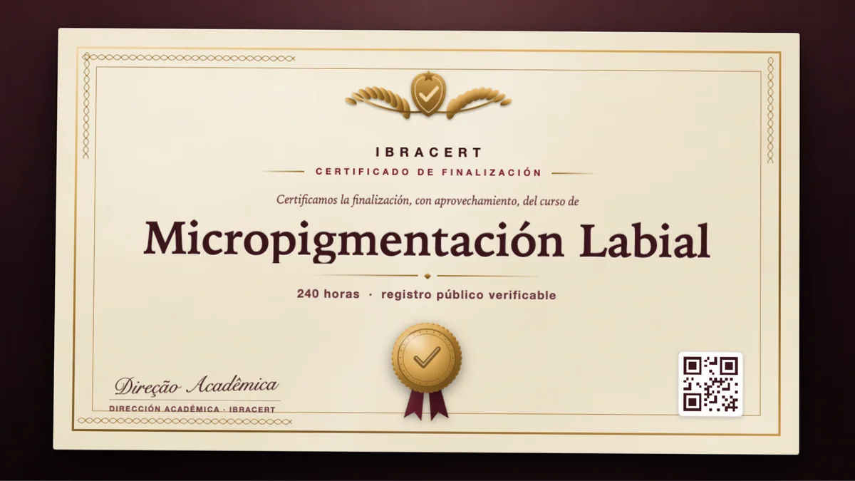 Portada del curso Micropigmentación Labial