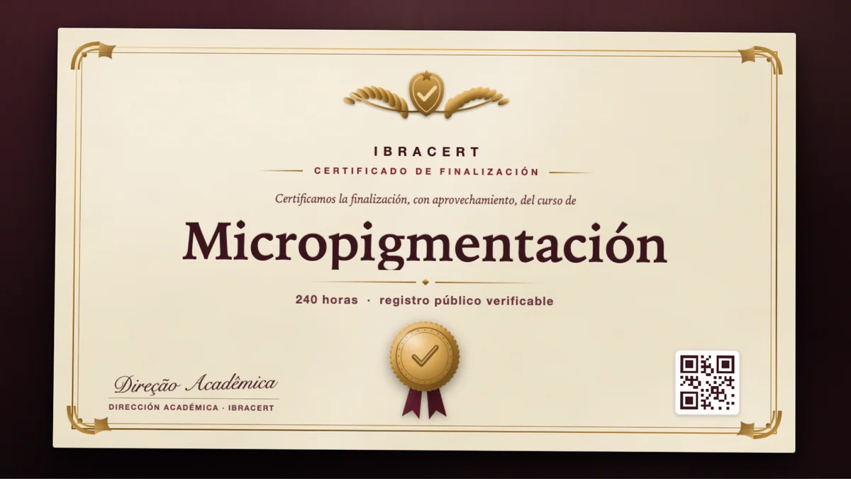 Portada del curso Micropigmentación