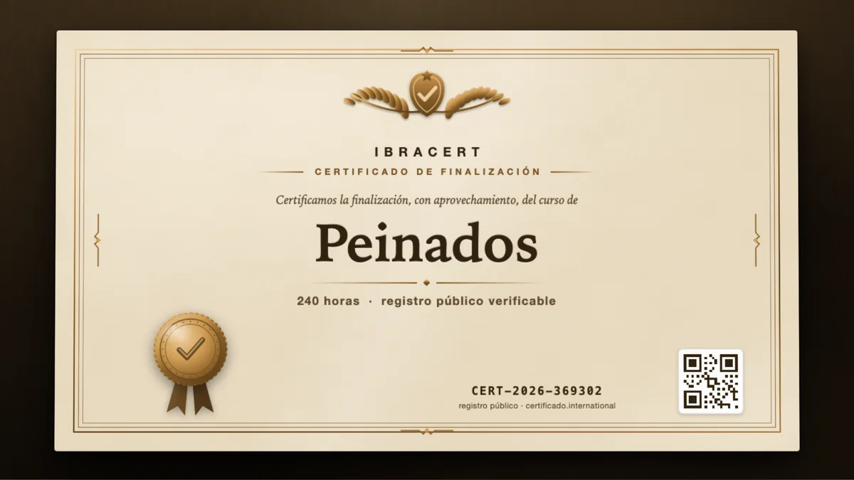 Portada del curso Peinados