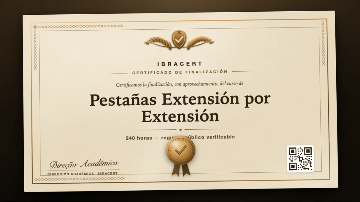 Portada del curso Pestañas Extensión por Extensión