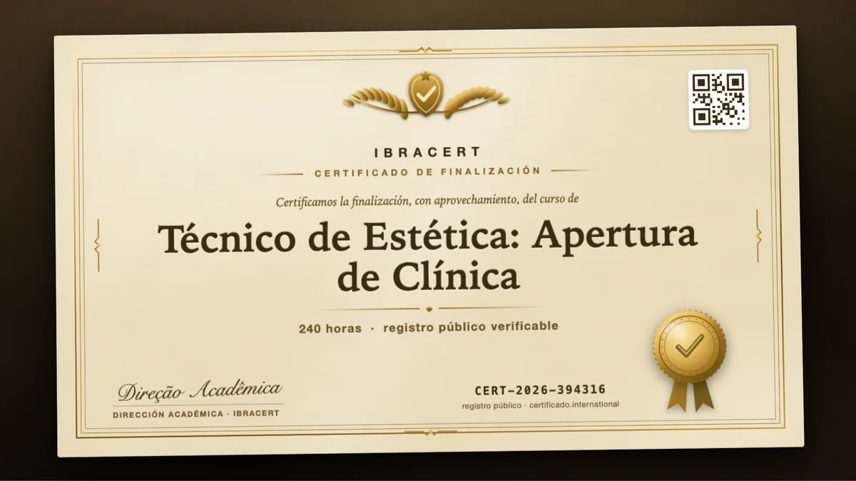 Portada del curso Técnico de Estética: Apertura de Clínica