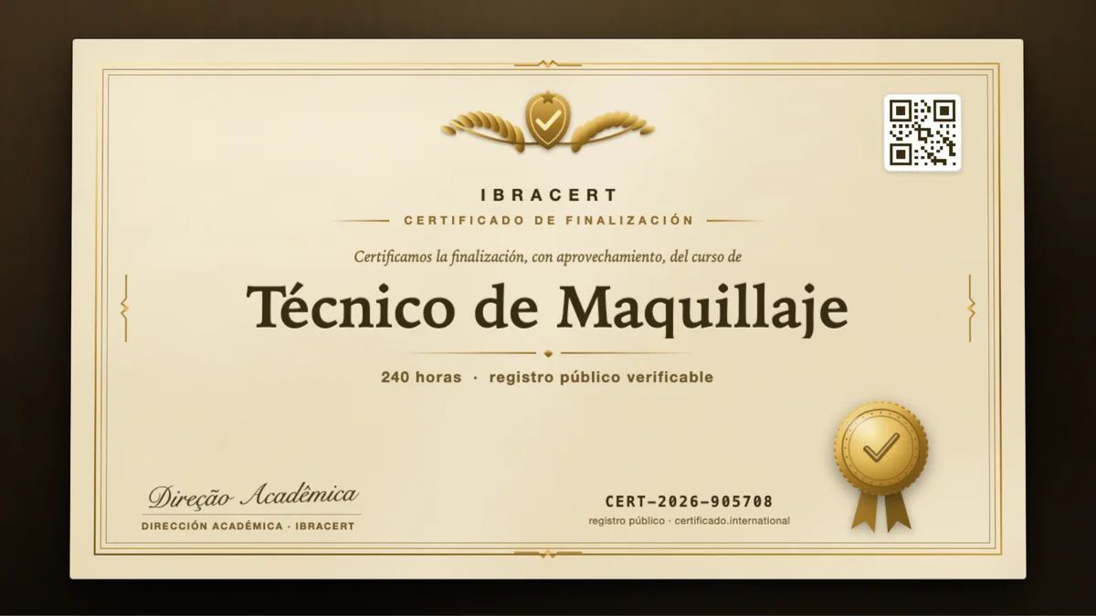 Portada del curso Técnico de Maquillaje