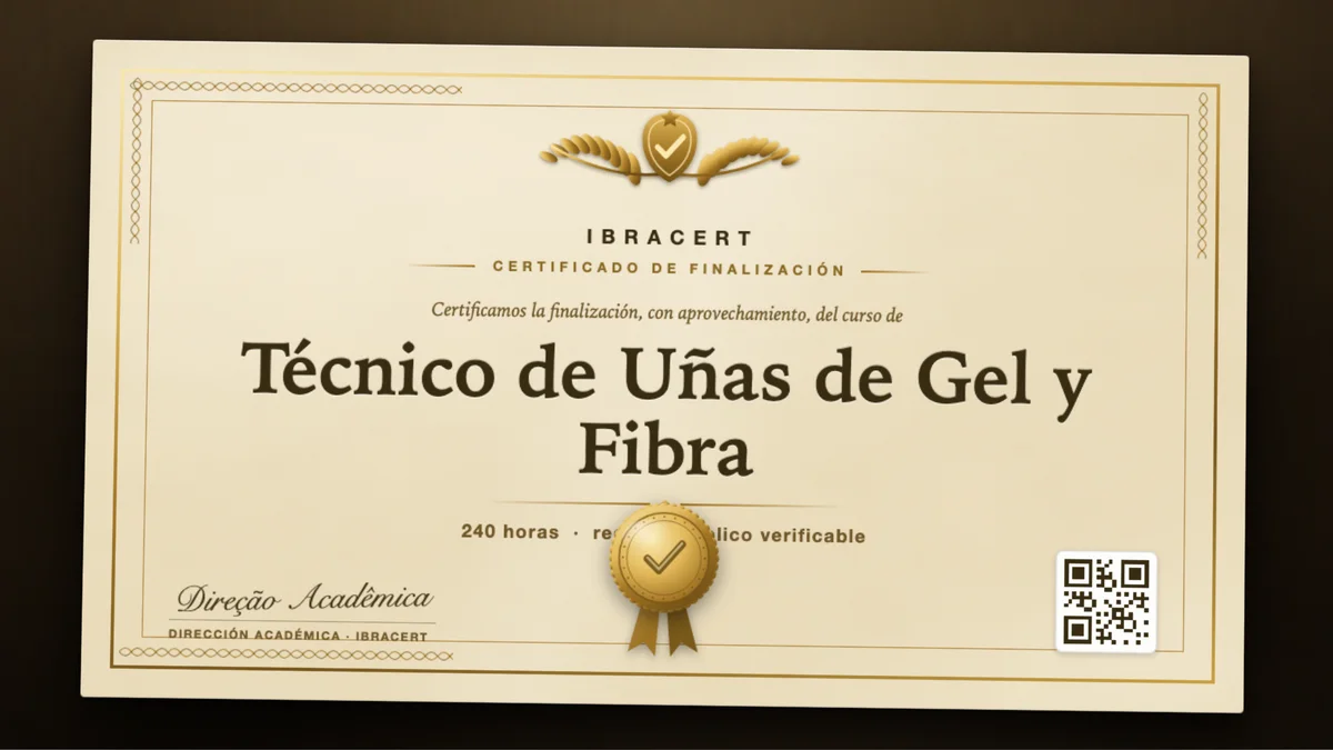 Portada del curso Técnico de Uñas de Gel y Fibra