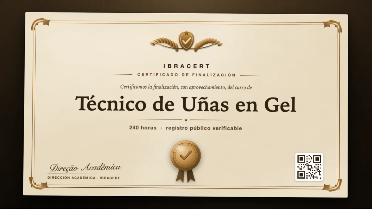 Portada del curso Técnico de Uñas en Gel
