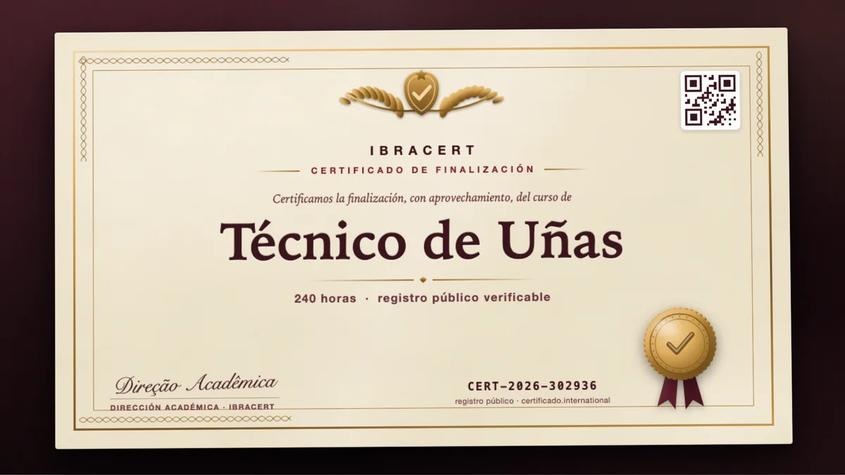 Portada del curso Técnico de Uñas