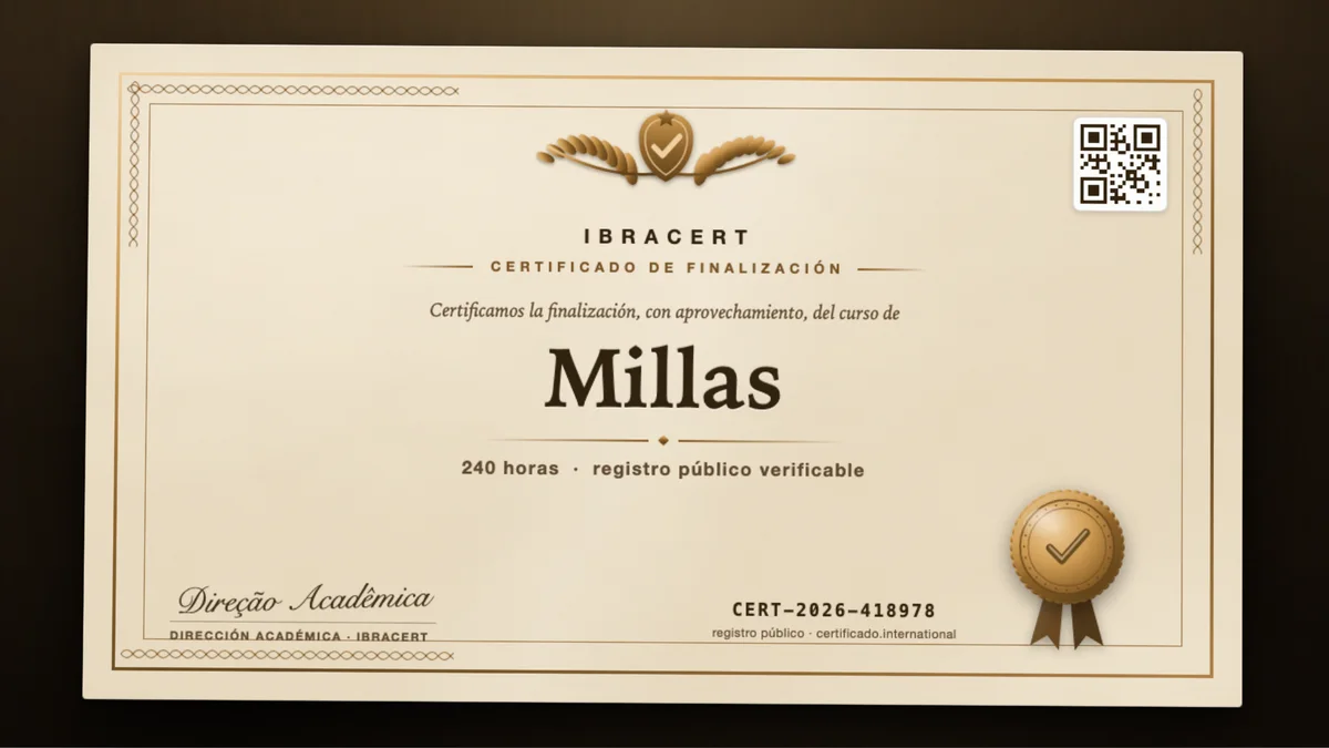 Portada del curso Millas