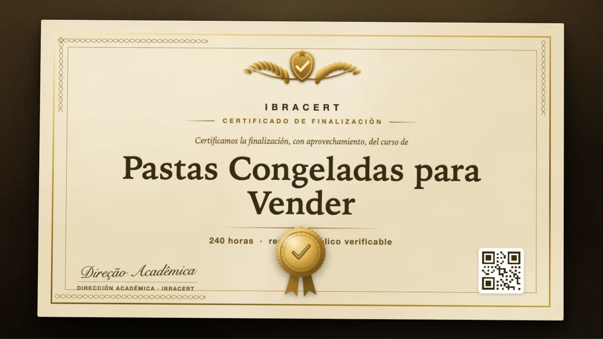 Portada del curso Pastas Congeladas para Vender