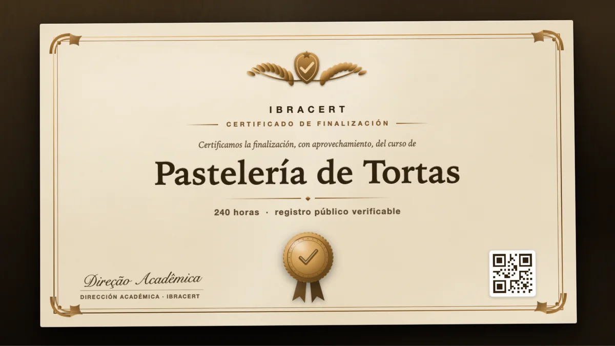 Portada del curso Pastelería de Tortas