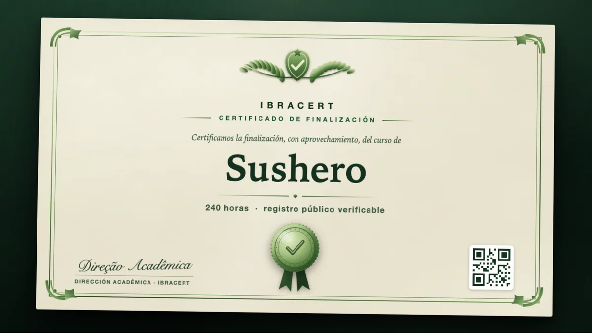 Portada del curso Sushero