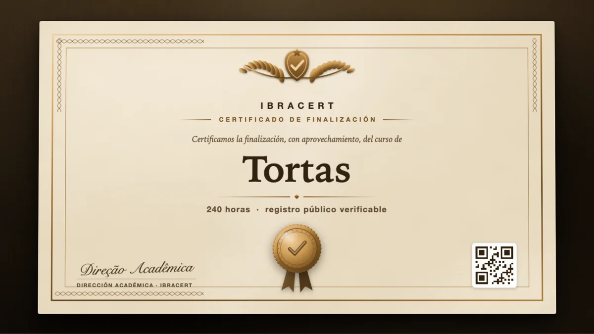 Portada del curso Tortas