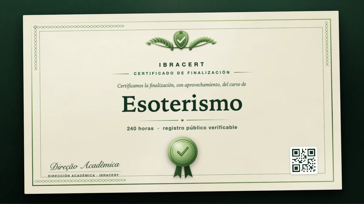 Portada del curso Esoterismo