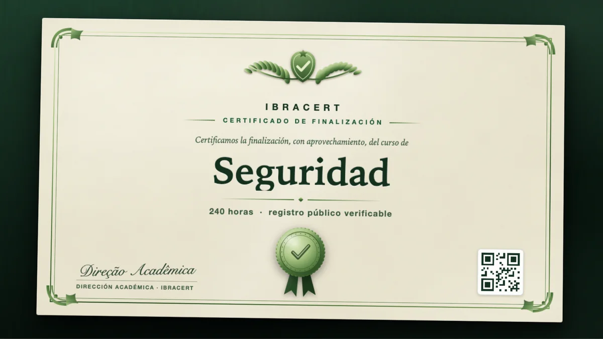 Portada del curso Seguridad