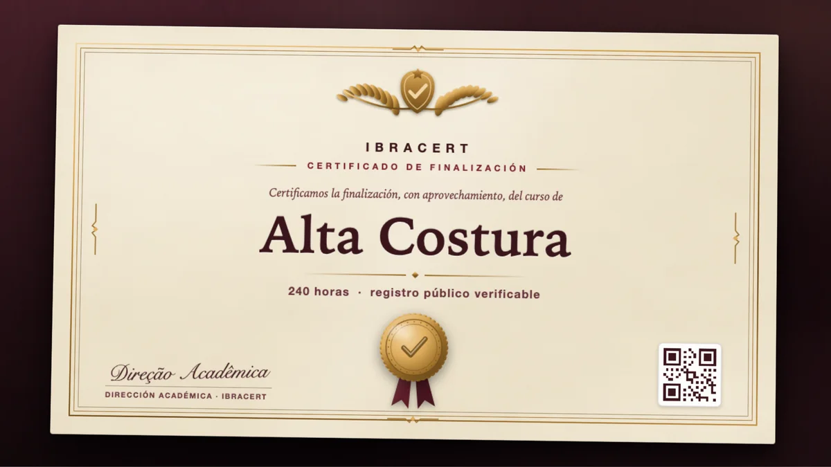 Portada del curso Alta Costura