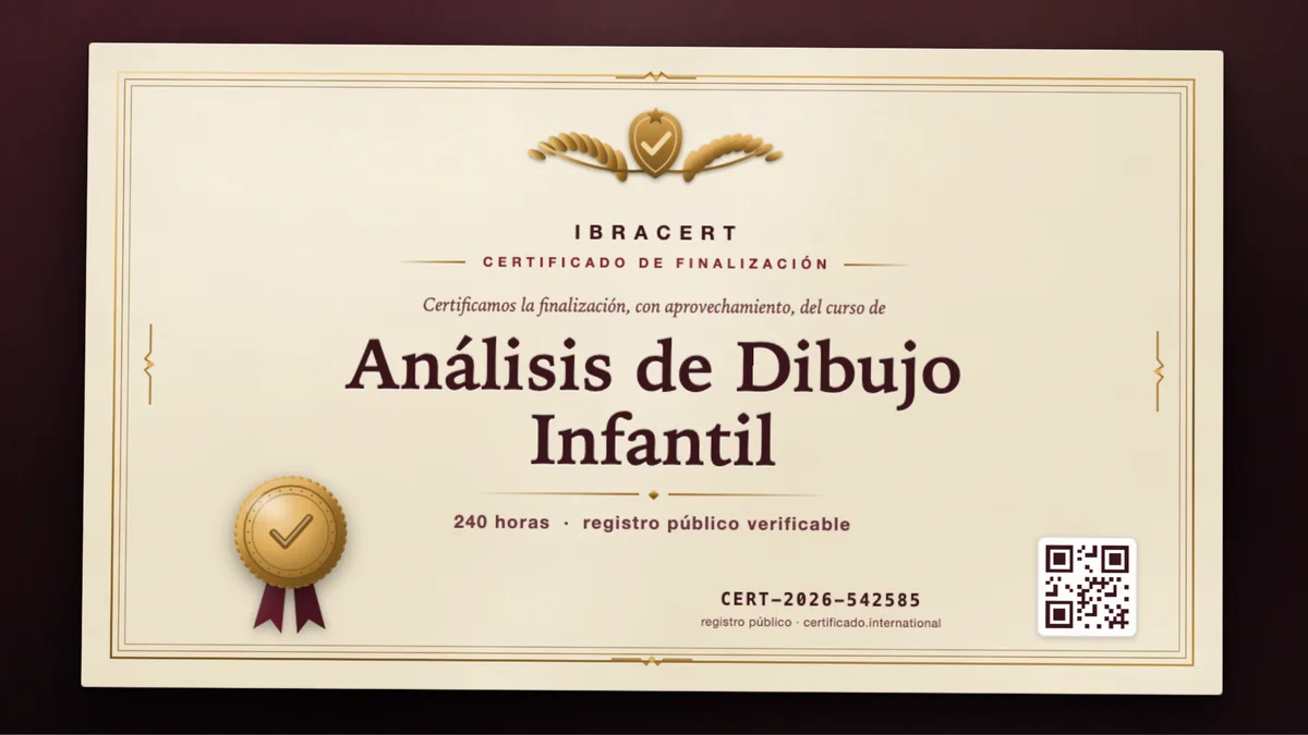 Portada del curso Análisis de Dibujo Infantil