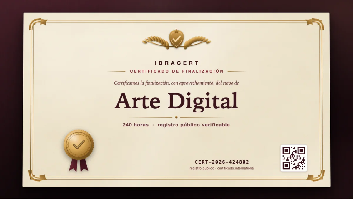 Portada del curso Arte Digital