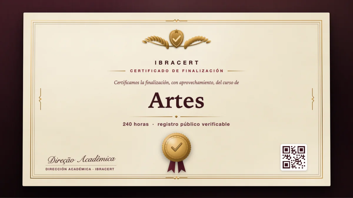 Portada del curso Artes