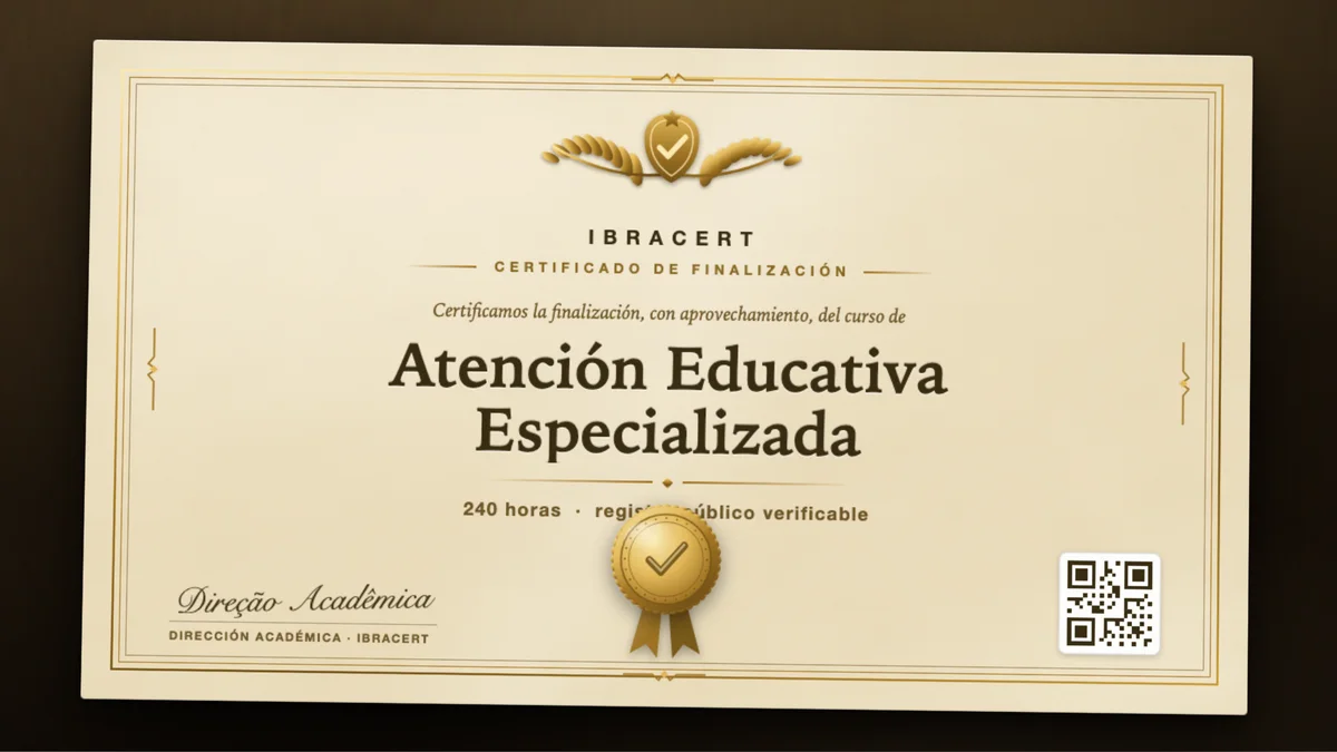 Portada del curso Atención Educativa Especializada