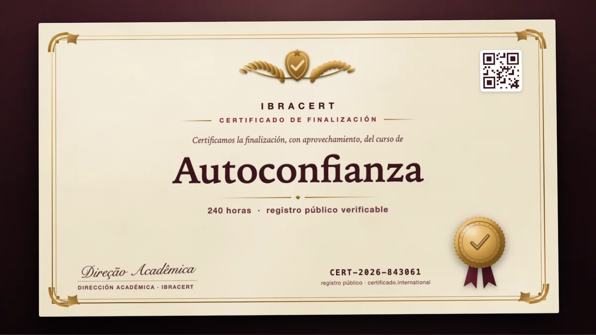Portada del curso Autoconfianza